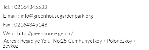 Green House Garden Park Hotel telefon numaralar, faks, e-mail, posta adresi ve iletiim bilgileri